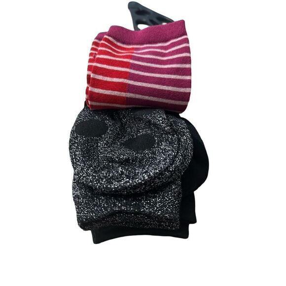 Kate Spade Women's 3-Pairs Crew Socks Apples, Polka Dots, & Stripes, OS - Picture 4 of 4